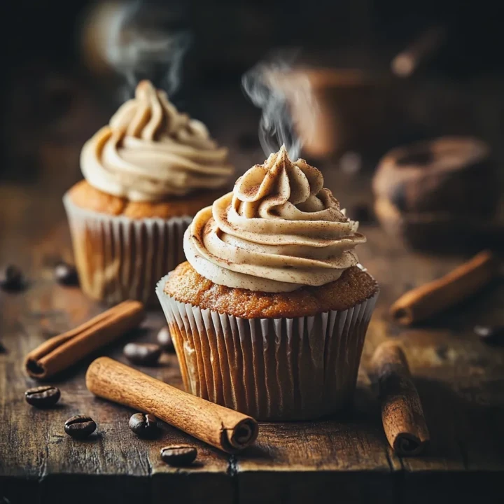 Pumpkin Spice Latte Cupcakes