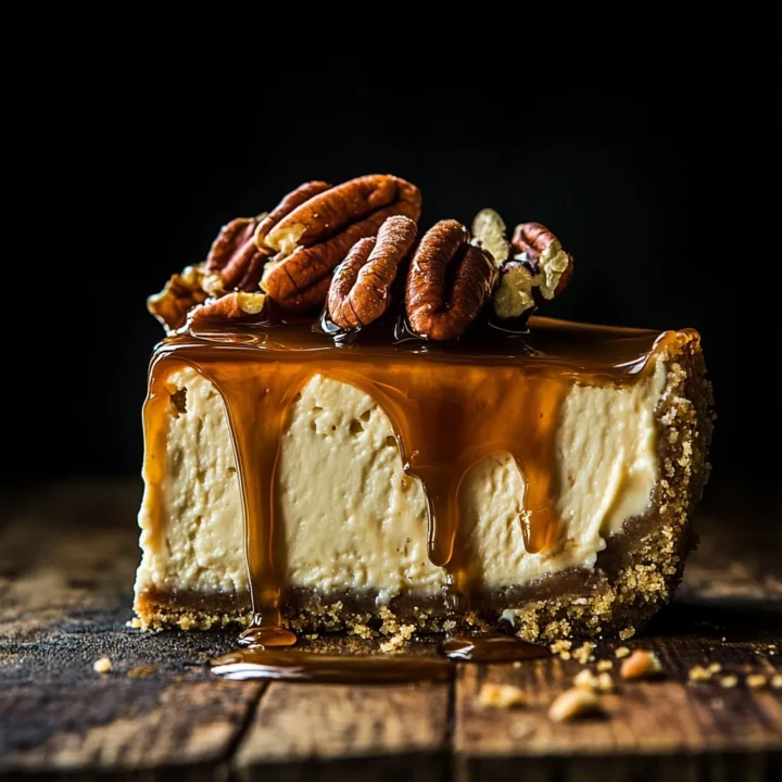 Caramel Pecan Cheesecake